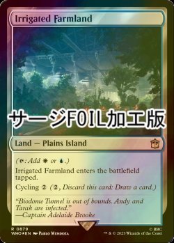 画像1: [FOIL] 灌漑農地/Irrigated Farmland No.879 (サージ仕様) 【英語版】 [WHO-土地R]