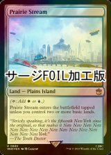 [FOIL] 大草原の川/Prairie Stream No.886 (サージ仕様) 【英語版】 [WHO-土地R]