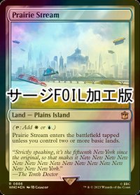 [FOIL] 大草原の川/Prairie Stream No.886 (サージ仕様) 【英語版】 [WHO-土地R]