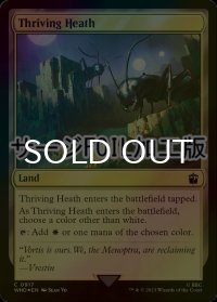 [FOIL] 興隆する荒野/Thriving Heath No.917 (サージ仕様) 【英語版】 [WHO-土地C]