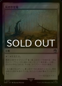 [FOIL] 灰のやせ地/Ash Barrens No.257 【日本語版】 [WHO-土地U]