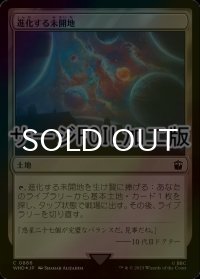 [FOIL] 進化する未開地/Evolving Wilds No.866 (サージ仕様) 【日本語版】 [WHO-土地C]