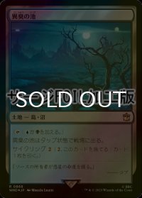 [FOIL] 異臭の池/Fetid Pools No.868 (サージ仕様) 【日本語版】 [WHO-土地R]