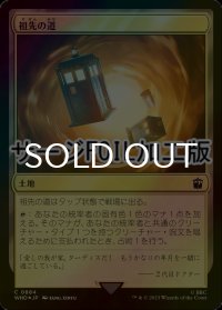 [FOIL] 祖先の道/Path of Ancestry No.884 (サージ仕様) 【日本語版】 [WHO-土地C]