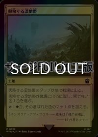 [FOIL] 興隆する湿地帯/Thriving Moor No.919 (サージ仕様) 【日本語版】 [WHO-土地C]