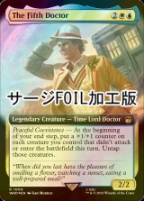 [FOIL] ５代目ドクター/The Fifth Doctor No.1004 (拡張アート版・サージ仕様) 【英語版】 [WHO-金R]