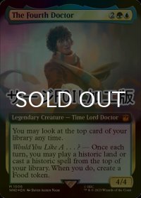 [FOIL] ４代目ドクター/The Fourth Doctor No.1006 (拡張アート版・サージ仕様) 【英語版】 [WHO-金MR]