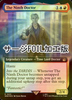 画像1: [FOIL] ９代目ドクター/The Ninth Doctor No.1023 (拡張アート版・サージ仕様) 【英語版】 [WHO-金R]