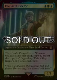 [FOIL] ６代目ドクター/The Sixth Doctor No.1034 (拡張アート版・サージ仕様) 【英語版】 [WHO-金R]