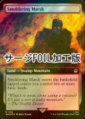 [FOIL] 燻る湿地/Smoldering Marsh No.1108 (拡張アート版・サージ仕様) 【英語版】 [WHO-土地R]