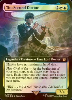 画像1: [FOIL] ２代目ドクター/The Second Doctor No.440 (拡張アート版) 【英語版】 [WHO-金R]