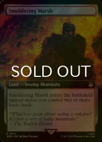 [FOIL] 燻る湿地/Smoldering Marsh No.517 (拡張アート版) 【英語版】 [WHO-土地R]