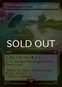 [FOIL] 冠水樹林帯/Waterlogged Grove No.534 (拡張アート版) 【英語版】 [WHO-土地R]