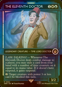 画像1: [FOIL] 11代目ドクター/The Eleventh Doctor No.562 (ショーケース版) 【英語版】 [WHO-金R]