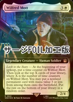 画像1: [FOIL] ウィルフレッド・モット/Wilfred Mott No.941 (拡張アート版・サージ仕様) 【英語版】 [WHO-白R]