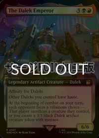 [FOIL] 皇帝ダーレク/The Dalek Emperor No.997 (拡張アート版・サージ仕様) 【英語版】 [WHO-金R]
