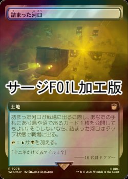 画像1: [FOIL] 詰まった河口/Choked Estuary No.1075 (拡張アート版・サージ仕様) 【日本語版】 [WHO-土地R]