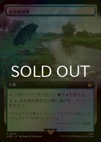 [FOIL] 冠水樹林帯/Waterlogged Grove No.534 (拡張アート版) 【日本語版】 [WHO-土地R]