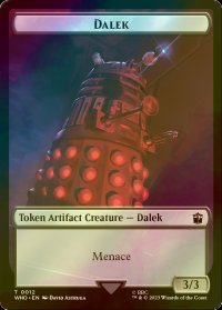 [FOIL] ダーレク/DALEK 【英語版】 [WHO-トークン]