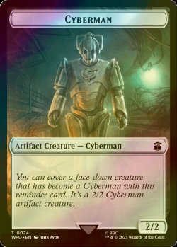 画像1: [FOIL] サイバーマン/CYBERMAN 【英語版】 [WHO-トークン]