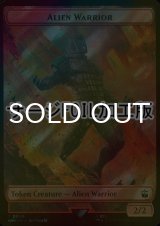 [FOIL] エイリアン・戦士/ALIEN WARRIOR (サージ仕様) 【英語版】 [WHO-トークン]