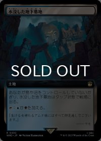 水没した地下墓地/Drowned Catacomb (拡張アート版) 【日本語版】 [WHO-土地R]