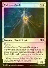 [FOIL] チューインベイルの導き手/Tuinvale Guide 【英語版】 [WOE-白C]