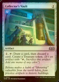 [FOIL] 蒐集家の保管庫/Collector's Vault 【英語版】 [WOE-灰U]