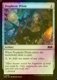 [FOIL] 予言のプリズム/Prophetic Prism 【英語版】 [WOE-灰C]