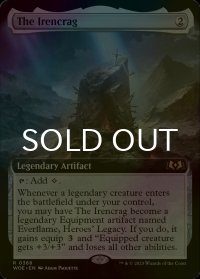 [FOIL] アイレンクラッグ/The Irencrag (拡張アート版) 【英語版】 [WOE-灰R]