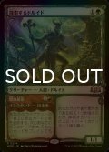 [FOIL] 探索するドルイド/Questing Druid (ショーケース版) 【日本語版】 [WOE-緑R]