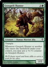 灰色革の狩人/Graypelt Hunter 【英語版】 [WWK-緑C]