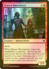 [FOIL] 鉄面連合の海賊/Brazen Buccaneers 【英語版】 [XLN-赤C]