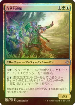 画像1: [FOIL] 自然形成師/Shapers of Nature 【日本語版】 [XLN-金U]