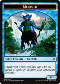 マーフォーク/MERFOLK 【英語版】 [XLN-トークン]