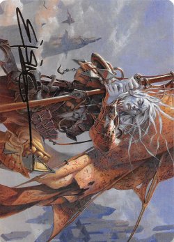 画像1: 海門の旗騎士/Sea Gate Banneret No.043 (箔押し版) 【日本語版】 [ZNR-アート]
