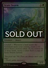 [FOIL] 硬鎧の大群/Scute Swarm 【英語版】 [ZNR-緑R]