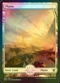 [FOIL] 平地/Plains No.266 【英語版】 [ZNR-土地C]