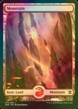 画像1: [FOIL] 山/Mountain No.275 【英語版】 [ZNR-土地C]