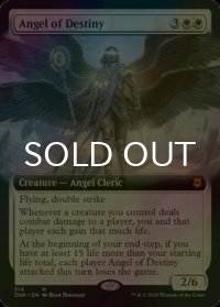 [FOIL] 運命の天使/Angel of Destiny (拡張アート版) 【英語版】 [ZNR-白MR]