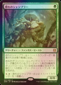 画像1: [FOIL] 群れのシャンブラー/Swarm Shambler 【日本語版】 [ZNR-緑R]