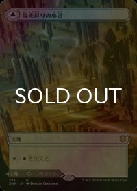 [FOIL] 陽光昇りの小道/Brightclimb Pathway (全面アート版) 【日本語版】 [ZNR-土地R]