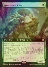 [FOIL] 群れのシャンブラー/Swarm Shambler (拡張アート版) 【日本語版】 [ZNR-緑R]