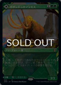 カザンドゥのマンモス/Kazandu Mammoth (ショーケース版) 【日本語版】 [ZNR-緑R]