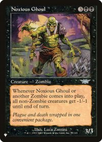 有毒グール/Noxious Ghoul 【英語版】 [LGN-黒List]