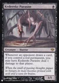 ケデレクトの寄生魔/Kederekt Parasite 《特価品》 【英語版】 [CON-黒List]