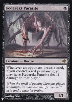 画像1: ケデレクトの寄生魔/Kederekt Parasite 《特価品》 【英語版】 [CON-黒List]