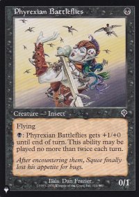 ファイレクシアの戦闘バエ/Phyrexian Battleflies 【英語版】 [INV-黒List]