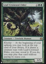 葉冠の古老/Leaf-Crowned Elder 【英語版】 [MOR-緑List]