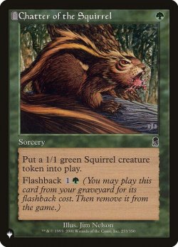 画像1: リスのお喋り/Chatter of the Squirrel 【英語版】 [ODY-緑List]